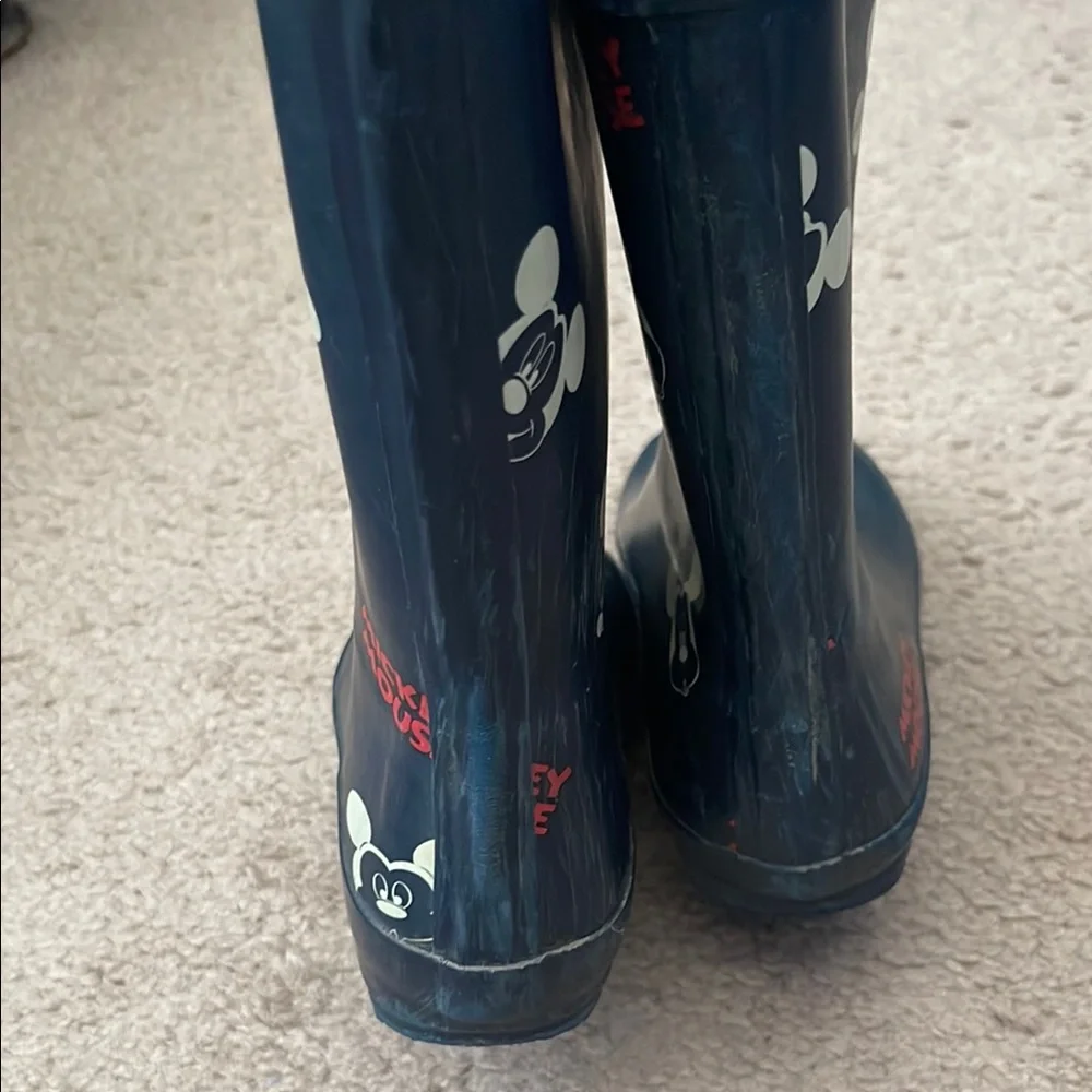 Zara Mickey Mouse Kids Rain Boots